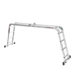 Aliuminės kopėčios su platforma 460 cm 4x4 Kraft&Dele KD4071 - Image 6