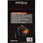 Automatinė sodo žarnos ritė 25 m + 2 m 1/2″ Kraftdele KD2154 - Image 8
