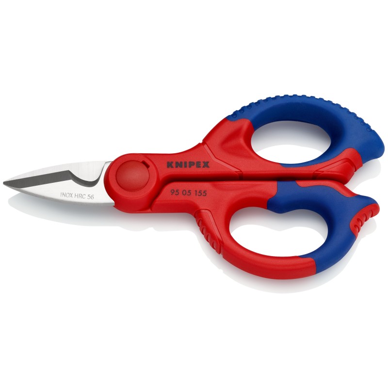elektrotechniko-zirkles-knipex-9505155sb Elektrotechniko žirklės KNIPEX 9505155SB - Image 1
