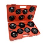 Lekštelių rinkinys tepalo filtrams atsukti 15vnt. Kraftdele KD10500