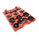 Lekštelių rinkinys tepalo filtrams atsukti 15vnt. Kraftdele KD10500 - Image 4