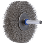 Metalinis šepetys su koteliu PFERD RBU 7010/6 INOX 0,2