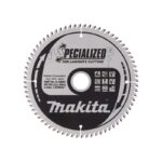 Pjovimo diskas laminatui MAKITA 216x30x2,5mm 72T 5°