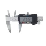 Skaitmeninis slankmatis, metalinis, 150mm Kraftdele KD10299 - Image 4