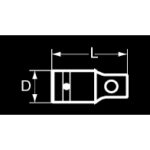 Smūginis adapteris 1"(F ) vidus X 3/4"(M) išorė - Image 2
