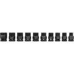 Smūginių galvučių rinkinys, šešiakampės  12,5 mm (1/2") 10 - 22 mm  10 vnt. - Image 2