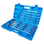 Terkšlinių dvipusių raktų rinkinys su adapteriais 8-19mm 14vnt. - Image 5