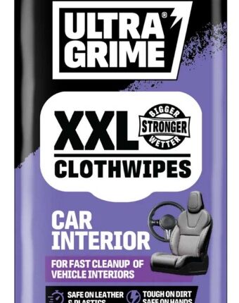 Drėgno valymo servetėlės UltraGrime XXL Car (20vnt/pak)