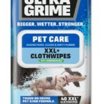 Drėgno valymo servetėlės UltraGrime Pet Care XXL (40vnt/pak)
