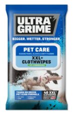 Drėgno valymo servetėlės UltraGrime Pet Care XXL (40vnt/pak)