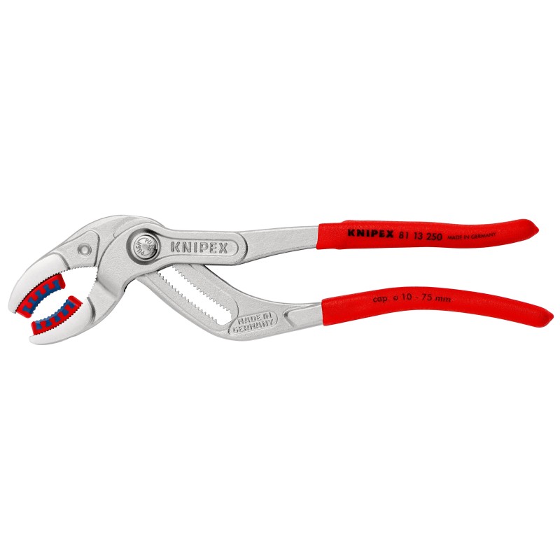 vamzdines-reples-su-plastikinemis-ziaunomis-knipex-8113250 Vamzdinės replės su plastikinėmis žiaunomis KNIPEX 8113250 - Image 1