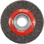 Vielinis diskinis šepetys nerūdijantis plienas, INOX ⌀32/150mm YT-47554 - Image 2