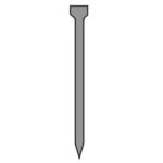 Vinys pistoletams 25mm (1,25x1) Type300 5000vnt.